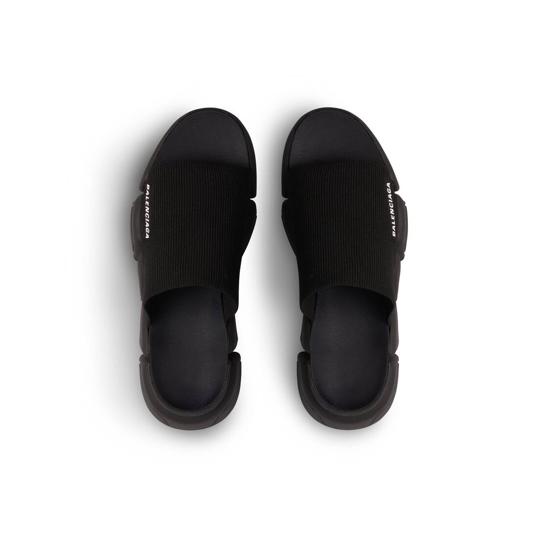 Men’s Speed 2.0 Recycled Knit Slide Sandal in Black - Image 6